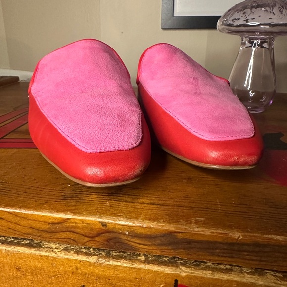 Cole Haan Perley Slip On Mules Vibrant Pink and Red - Picture 7 of 15
